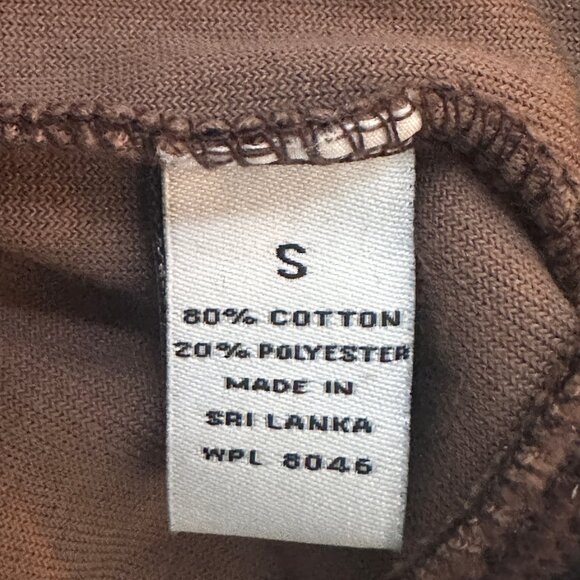 NWT! Style & Co Sport Womens Chocolate Brown Floral Full Zip Velour Jacket Small - Picture 9 of 13